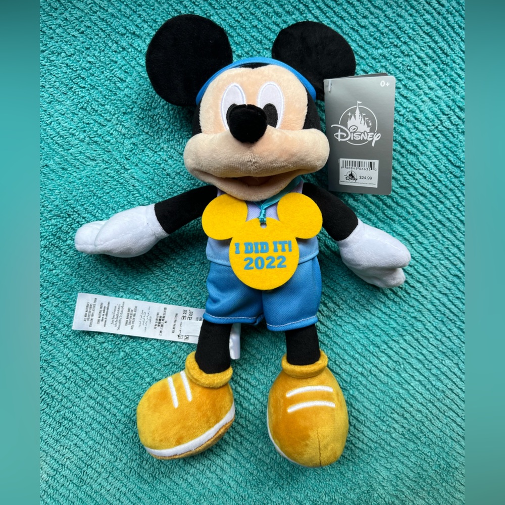 2022 Mickey I Did It plush
